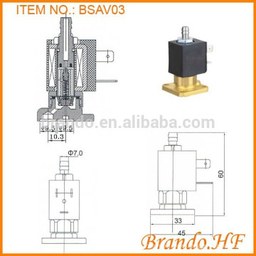 Air Media Válvula para electrodomésticos pequeños de 3 vías DC 24v DC